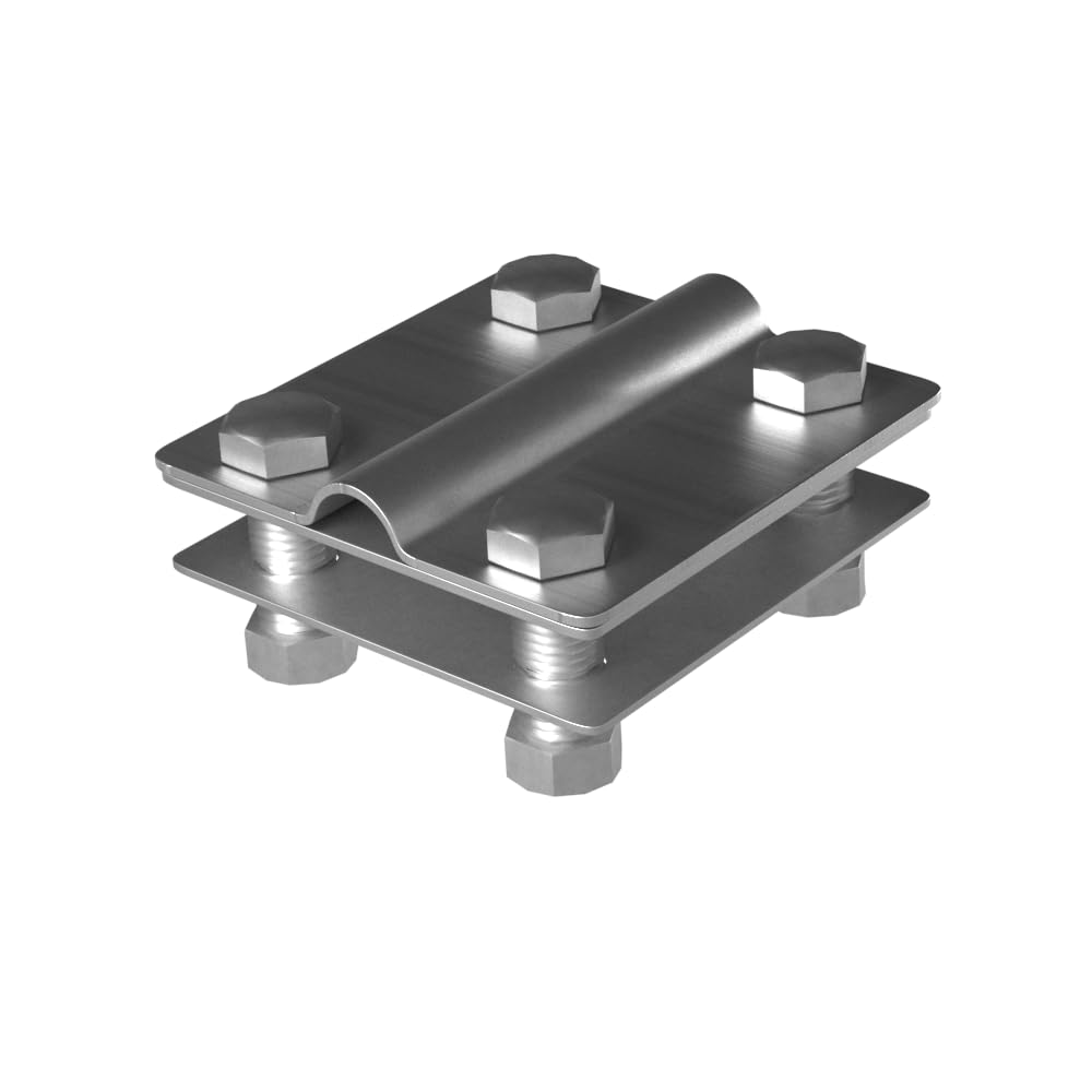 Kreuzverbinder für Erdungsband bis 40 mm – M8-Schrauben